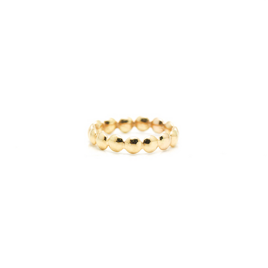 Lente Ring in 18k Yellow Gold With Shiny Finish