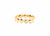 Lente Ring with Diamond Detail in 18k Rose Gold
