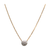 18k Yellow Gold Necklace With Diamond