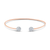Tresor Collection - Lente Bangle With Diamond 18K Rose Gold
