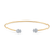 Tresor Collection - Lente Bangle With Diamond 18K Yellow Gold