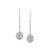 Tresor Collection - Diamond Lente Dangle Earrings In 18K Gold