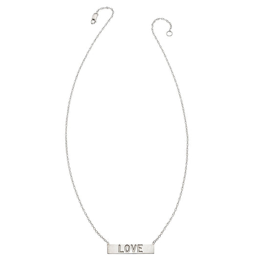 Love Token Necklace - LOVE