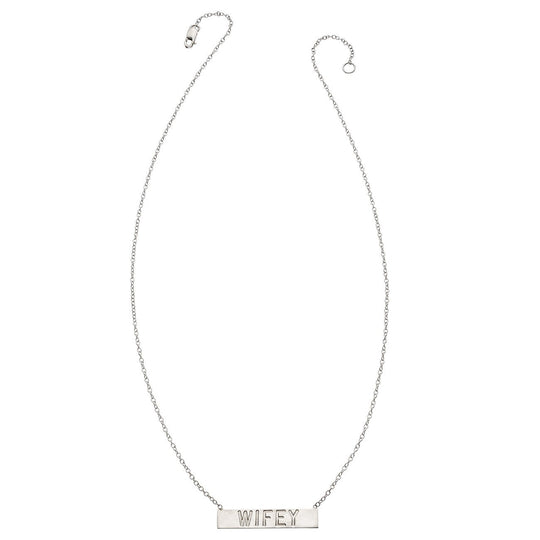 Love Token Necklace - WIFEY