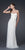 La Femme - Strapless Sweetheart Long Dress 14589 In White