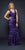 Lara Dresses - Embellished V-Neck Sheath Gown 21471 in Purple