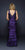 Lara Dresses - Embellished V-Neck Sheath Gown 21471 in Purple