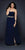 Lara Dresses - Ruched Semi-Sweetheart A-Line Dress 21539 in Blue