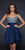 Lara Dresses - Beaded Sweetheart Cocktail Dress 21547 in Blue