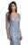 Lara Dresses - 29914 Lace Embellished Long Sleeves Gown In Blue