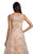 Lara Dresses - 29922 Beaded Illusion Scoop Evening Dress In Neutral