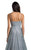 Lara Dresses - 29925 Beaded Plunging A-Line Evening Dress In Blue