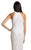 Lara Dresses - 51003 Embellished High Halter Sheath Dress In White