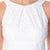 London Times - T1161M Halter Eyelet A-Line Dress in White