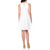 London Times - T1161M Halter Eyelet A-Line Dress in White