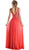 Cinderella Divine - Crisscrossed Ornate Illusion Panel Gown