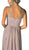 Cinderella Divine - Strapless Crisscrossed Bodice A-Line Long Formal Gown