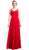 Cinderella Divine - Strapless Crisscrossed Bodice A-Line Long Formal Gown