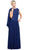 Nox Anabel - 5149 Embellished Bateau Neck A-Line Dress