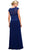 Embellished Bateau Neck A-Line Dress