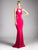 Cinderella Divine - 84222 Multi-Illusion Cutout Long Mermaid Gown In Pink