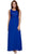 Lace Scoop Neck A-line Dress