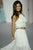 Sherri Hill - 52928 Crochet Long Ivory Dress In White