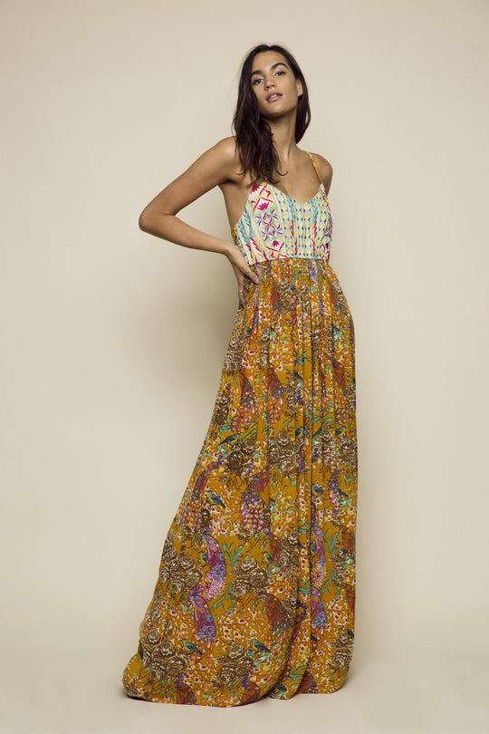 FEATHERS OF PARADISE MAXI