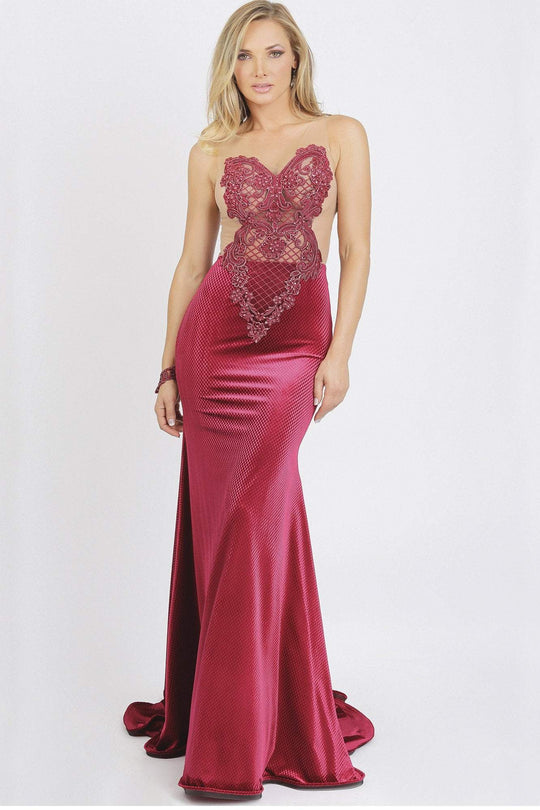 Baccio Couture - Lucy Caviar Velvet in Red