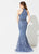 Ivonne D for Mon Cheri - 219D80 Embroidered High Halter Mermaid Gown
