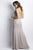Baccio Couture - Rina Metallic Lace Painted In Neutral