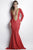 Baccio Couture - Zelyn Painted In Red And Gold