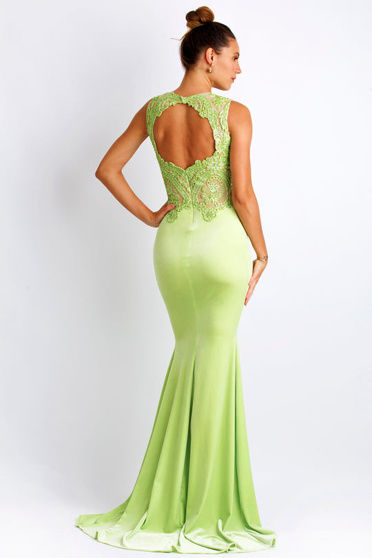 Luz Jersey Painted Light Green