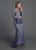 Embellished Lace Mermaid Gown M0018 in Blue