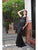 Marsoni by Colors - M131 Satin V-neck Sheath Dress In Blue