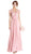 Lace Scalloped V-neck Mother of Bride Dress