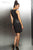 Sleeveless Peplum Cocktail Dress M184