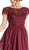 Applique A-line Mother of Bride Dress