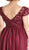 Applique A-line Mother of Bride Dress