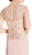 Sequined Floral Lace Mother of Bride Dress