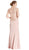 Sequined Floral Lace Mother of Bride Dress