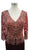 Sequined Floral Lace Mother of Bride Dress