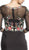 Floral Embroided Mother of Bride Dress