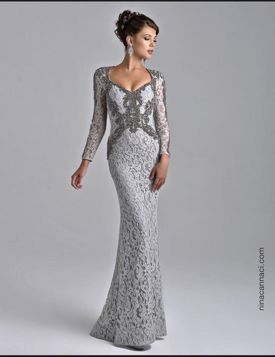Nina Canacci - M200 Dress in Silver