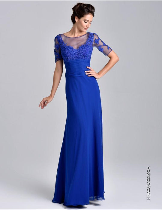 M202 Dress in Royal