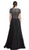 Bedazzled Bateau Mother Of Bride Dress
