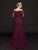 Marsoni by Colors - Embellished Long Sleeve Trumpet Dress M211