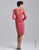 Nina Canacci - M221 Dress in Dark Rose