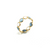 Amethyst Gemstone Stackable Ring Band in 18K Yellow Gold