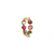 Amethyst Gemstone Stackable Ring Band in 18K Yellow Gold